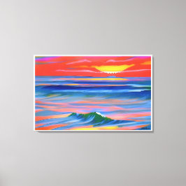 Anders Artistry* Italain Sunset 2* Canvas Afdruk
