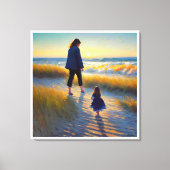 Anders Artistry* Moeder en dochter * Canvas Afdruk (Voorkant)