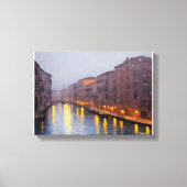 Anders Artistry * Snowfall in the Canel2* Canvas Afdruk (Voorkant)