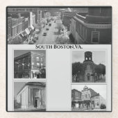 Anders Artistry, South Boston, VA. Glazen Onderzetter (Voorkant)