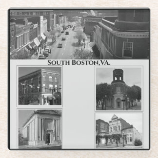 Anders Artistry, South Boston, VA. Glazen Onderzetter