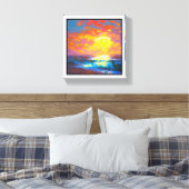 Anders Artistry * Sun Rising* Canvas Afdruk (Insitu (Slaapkamer))