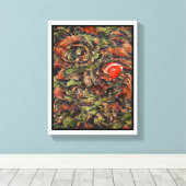 Anders Artistry *Swirls * Canvas Afdruk (Insitu (Houten vloer))