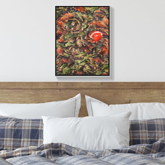 Anders Artistry *Swirls * Canvas Afdruk (Insitu (Slaapkamer))