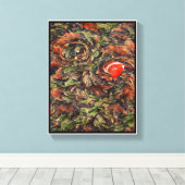 Anders Artistry *Swirls * Canvas Afdruk (Insitu (Houten vloer))