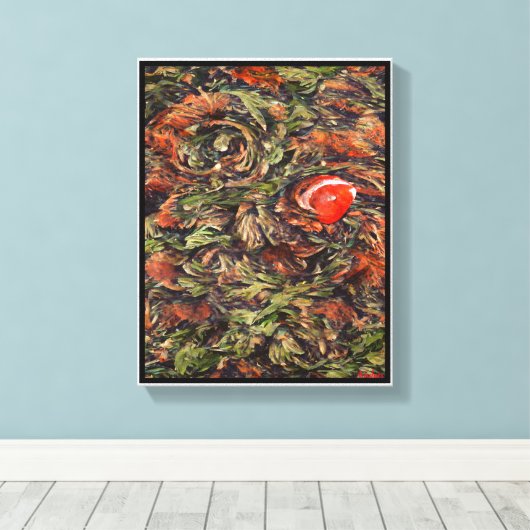 Anders Artistry *Swirls * Canvas Afdruk (Insitu (Houten vloer))