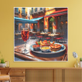 Anders Artistry* Tapas, een smaak van Spanje* Canvas Afdruk (Insitu (Woonkamer))