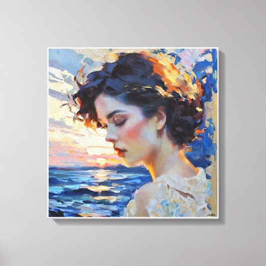 Anders Artistry* "The Glance" Canvas Afdruk (Voorkant)