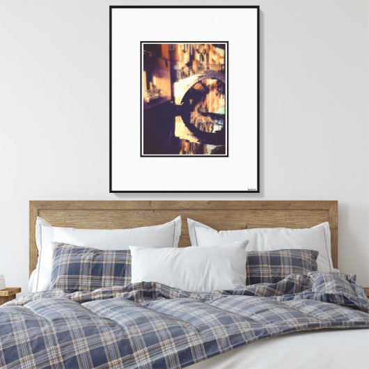 Anders Artistry* Uitzicht van Venetië *3* Canvas Afdruk (Insitu (Slaapkamer))