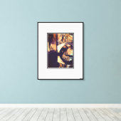 Anders Artistry* Uitzicht van Venetië *3* Canvas Afdruk (Insitu (Houten vloer))