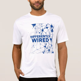 Anders Bedraad – Autisme Bewustzijn Maand Blauw T-shirt