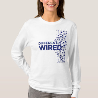 Anders Bedraad – Autisme Bewustzijn Maand Blauw T-shirt