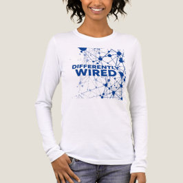 Anders Bedraad – Autisme Bewustzijn Maand Blauw Tri-Blend Shirt