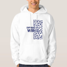 Anders Bedraad – Maand van Autismebewustzijn Blauw Hoodie