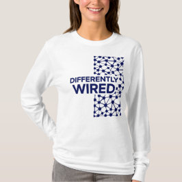 Anders Bedraad – Maand van Autismebewustzijn Blauw T-shirt