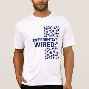 Anders Bedraad – Maand van Autismebewustzijn Blauw T-shirt