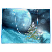 Anders bedwelmd kerstfeest groot cadeauzakje (Achterkant)