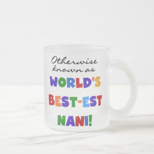 Anders bekend als best-est Nani-overhemden en GIft Matglas Koffiemok