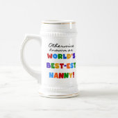 Anders Bekend als best-est nanny Gifts Bierpul (Links)