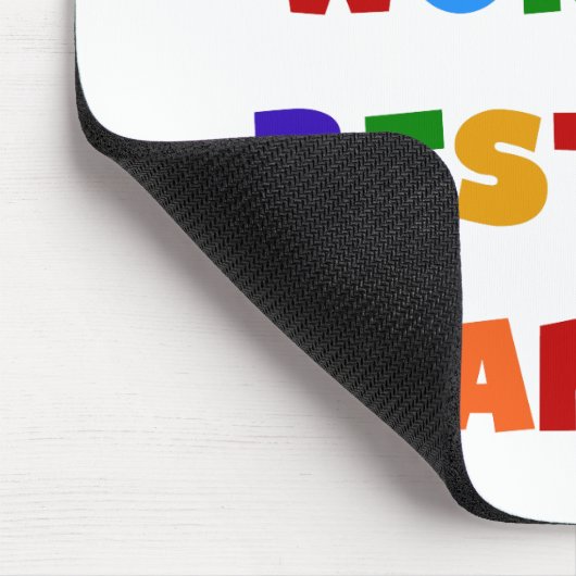 Anders Bekend als best-est nanny Gifts Muismat (Hoek)