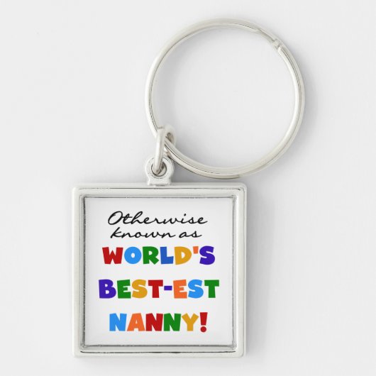 Anders Bekend als best-est nanny Gifts Sleutelhanger (Voorkant)
