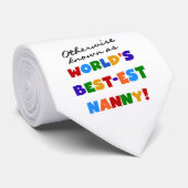 Anders Bekend als best-est nanny Gifts Stropdas (Opgerold)
