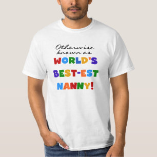Anders Bekend als best-est nanny Gifts T-shirt