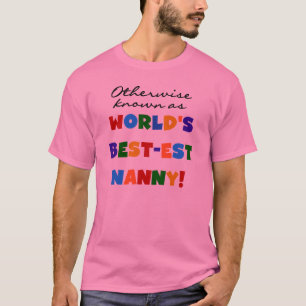 Anders Bekend als best-est nanny Gifts T-shirt