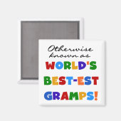 Anders Bekend als Beste Gramps Magneet (Voorkant / Achterkant)