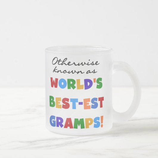 Anders Bekend als Beste Gramps Matglas Koffiemok (Rechts)
