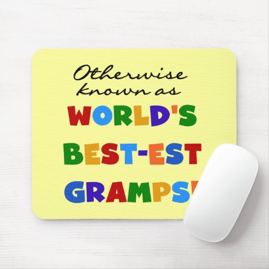 Anders Bekend als Beste Gramps Muismat (Met muis)