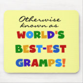 Anders Bekend als Beste Gramps Muismat (Voorkant)