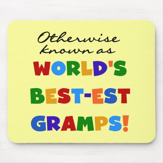 Anders Bekend als Beste Gramps Muismat (Voorkant)