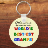 Anders Bekend als Beste Gramps Sleutelhanger (Voorkant)