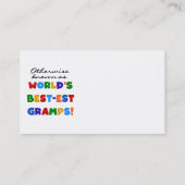 Anders Bekend als Beste Gramps Visitekaartje (Achterkant)