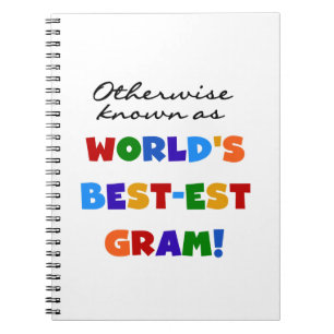 Anders bekend als de beste oma-cadeaus notitieboek