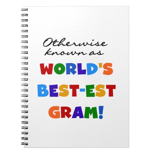Anders bekend als de beste oma-cadeaus notitieboek (Voorkant)