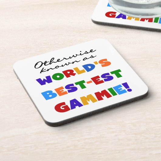 Anders bekende beste gammie geschenken drankjes onderzetter (Linkerzijde)