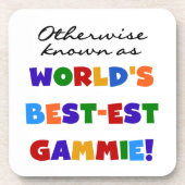Anders bekende beste gammie geschenken drankjes onderzetter (Voorkant)