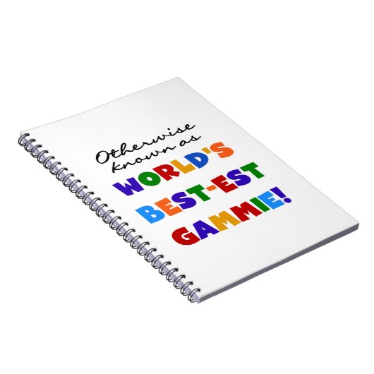 Anders bekende beste gammie geschenken notitieboek (Rechterzijde)