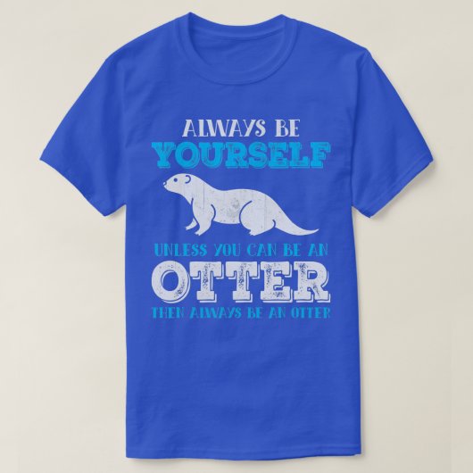 Anders ben je altijd jezelf, tenzij je een ott kun t-shirt (Design voorkant)