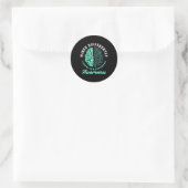 Anders dan het syndroom van Tourette Ronde Sticker (Tas)
