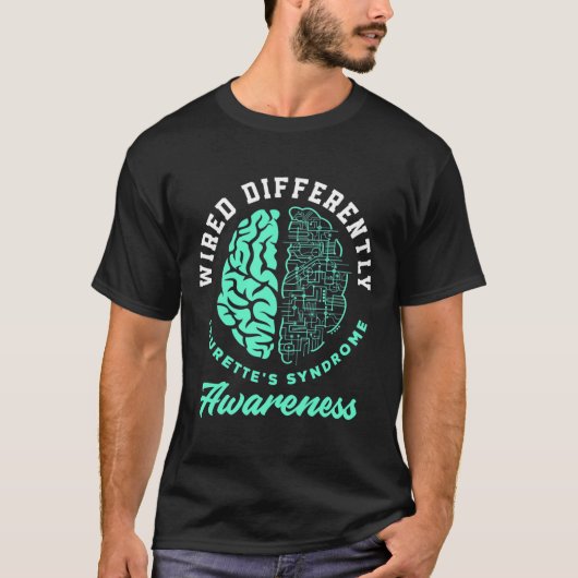 Anders dan het syndroom van Tourette T-shirt (Voorkant)