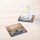 Anders dan Schattig Baby shower Kartonnen Onderzetters (Insitu)