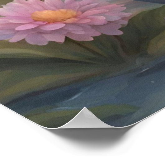 Anders dan Schattig Baby shower Poster (Hoek)