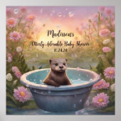 Anders dan Schattig Baby shower Poster (Voorkant)