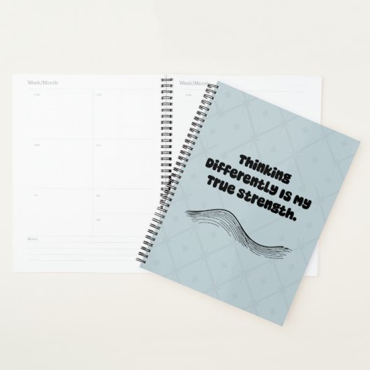 Anders Denken Echte Kracht Neurodivergent Planner (Display)