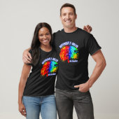 Anders geabled neuro diversiteit Autisme Regenboog T-shirt (Unisex)