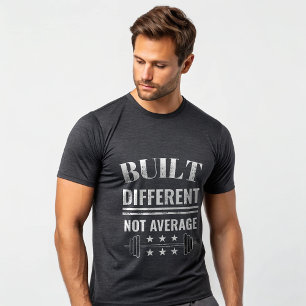 Anders Gebouwd Niet Gemiddeld Gym T-Shirt – Savage
