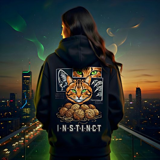 Anders Gebreide Kat Liefhebber Cadeau Hoodie